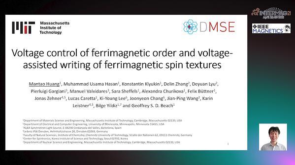  Voltage control of ferrimagnetic order and voltage-assisted spin texture writing by solid-state hydrogen gating