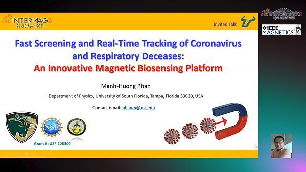  A Novel Magnetic Respiratory Sensor for Real-Time Tracking of Coronavirus Progress 