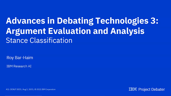 Argument Evaluation and Analysis