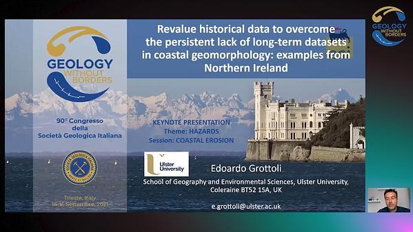 Revalue historical data to overcome the persistent lack of long-term datasets in coastal geomorphology: examples from Northern Ireland.