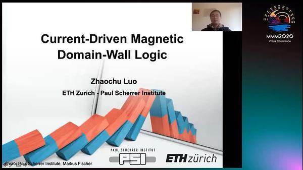 Current-driven magnetic domain-wall logic INVITED