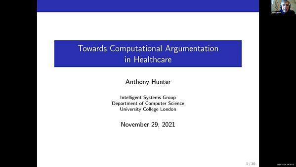 Towards Computational Argumentation in Healthcare