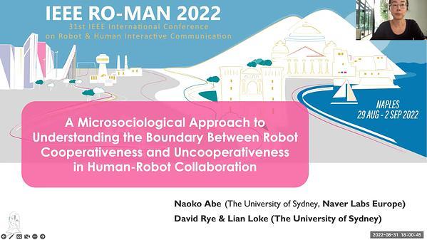 A Microsociological Approach to Understanding the Boundary Between Robot Cooperativeness and Uncooperativeness in Human-Robot Collaboration
