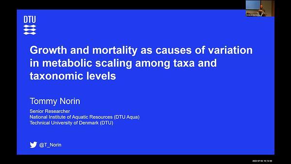 Growth and mortality as causes of variation in metabolic scaling among taxa and taxonomic levels