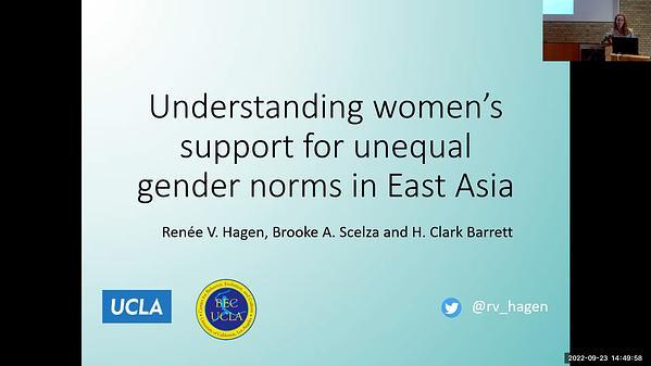 Understanding women's support for patriarchal gender norms in four East Asian countries