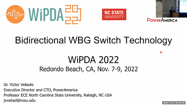 Bidirectional WBG Switch Technology