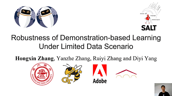 Robustness of Demonstration-based Learning Under Limited Data Scenario