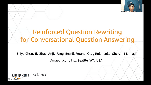 Reinforced Question Rewriting for Conversational Question Answering