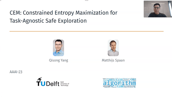 CEM: Constrained Entropy Maximization for Task-Agnostic Safe Exploration