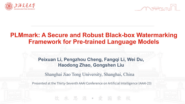 PLMmark: A Secure and Robust Black-box Watermarking Framework for Pre-trained Language Models
