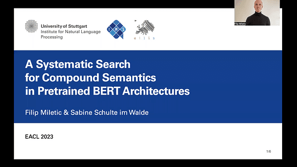 A Systematic Search for Compound Semantics in Pretrained BERT Architectures