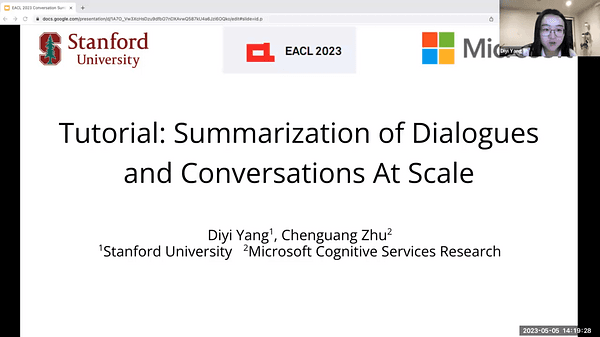 Summarization of Dialogues and Conversations At Scale