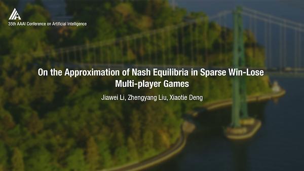 On the Approximation of Nash Equilibria in Sparse Win-Lose Multi-Player Games