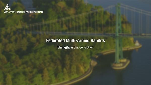 Federated Multi-Armed Bandits