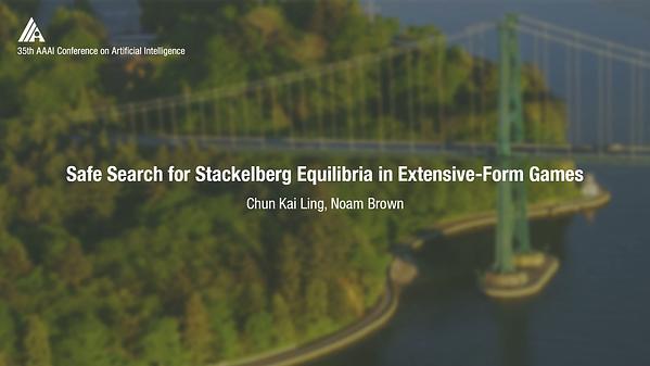 Safe Search for Stackelberg Equilibria in Extensive-Form Games