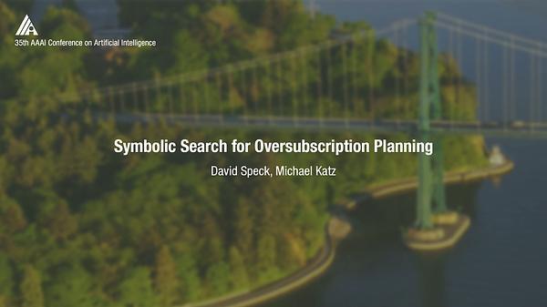 Symbolic Search for Oversubscription Planning