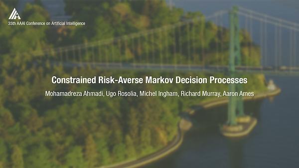 Constrained Risk-Averse Markov Decision Processes