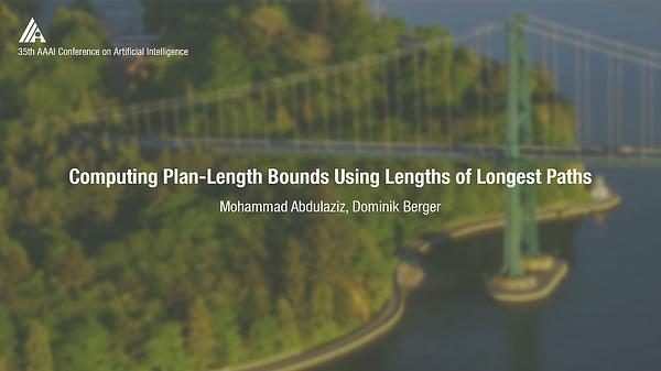 Computing Plan-Length Bounds Using Lengths of Longest Paths