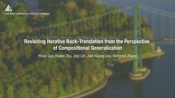 Revisiting Iterative Back-Translation from the Perspective of Compositional Generalization