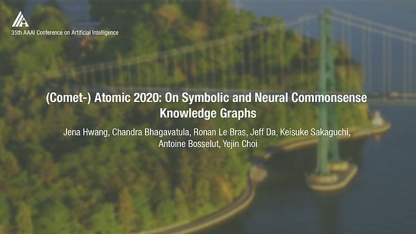 (Comet-) Atomic 2020: On Symbolic and Neural Commonsense Knowledge Graphs