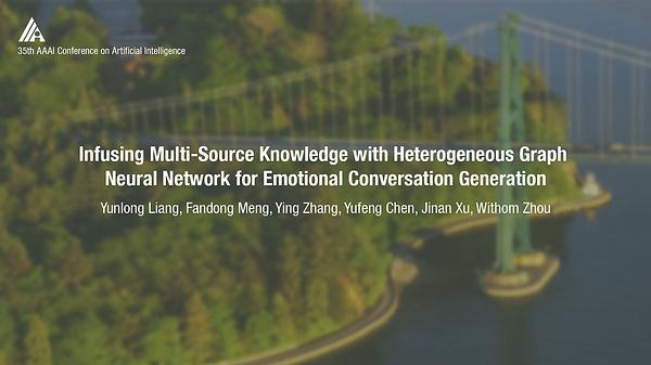 Infusing Multi-Source Knowledge with Heterogeneous Graph Neural Network for Emotional Conversation Generation