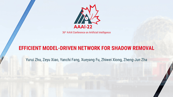 Efficient Model-Driven Network for Shadow Removal