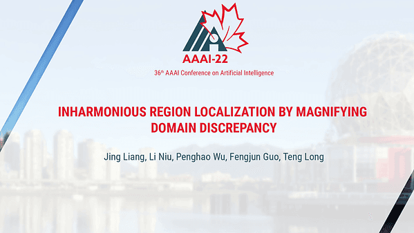 Inharmonious Region Localization by Magnifying Domain Discrepancy