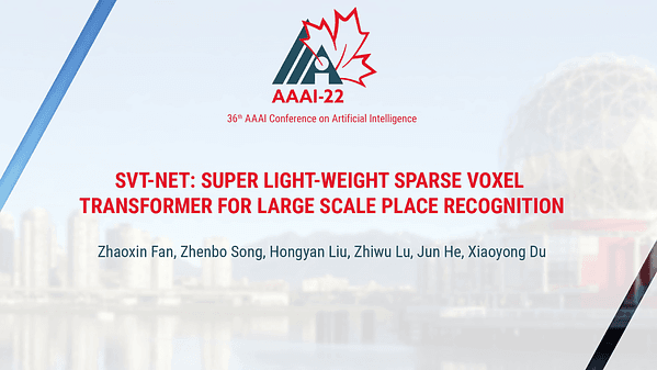 SVT-Net: Super Light-Weight Sparse Voxel Transformer for Large Scale Place Recognition