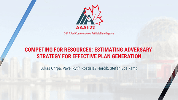 Competing for Resources: Estimating Adversary Strategy for Effective Plan Generation