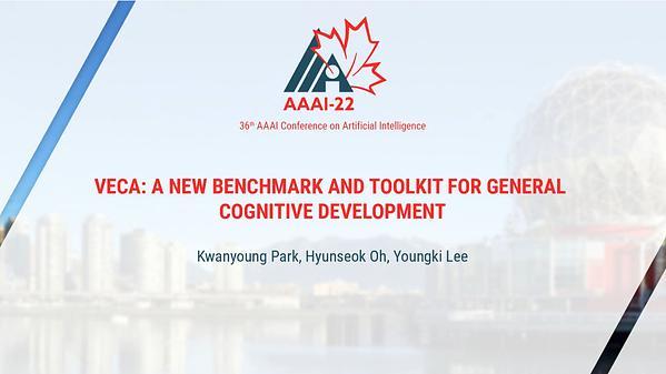 VECA: A New Benchmark and Toolkit for General Cognitive Development