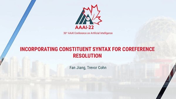 Incorporating Constituent Syntax for Coreference Resolution