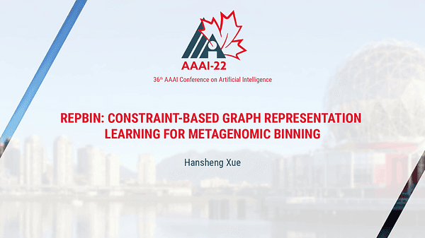 RepBin: Constraint-Based Graph Representation Learning for Metagenomic Binning