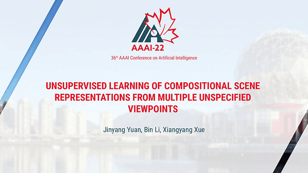 Unsupervised Learning of Compositional Scene Representations from Multiple Unspecified Viewpoints