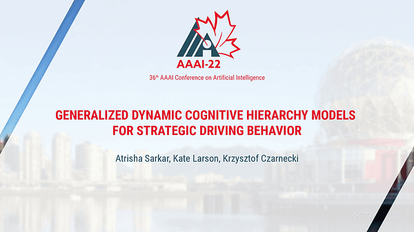 Generalized Dynamic Cognitive Hierarchy Models for Strategic Driving Behavior