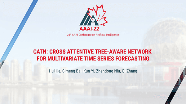 CATN: Cross Attentive Tree-Aware Network for Multivariate Time Series Forecasting
