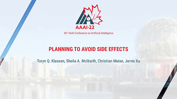 Planning to Avoid Side Effects
