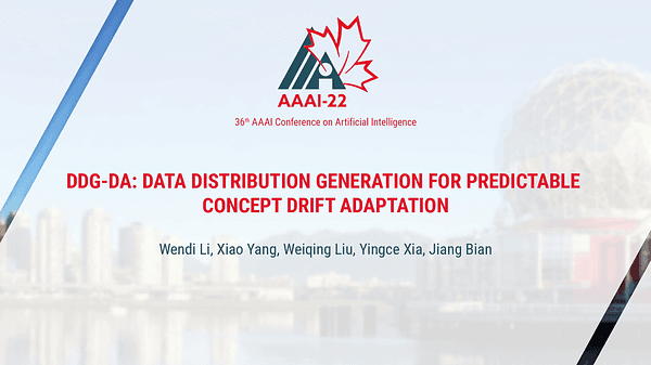 DDG-DA: Data Distribution Generation for Predictable Concept Drift Adaptation