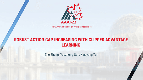 Robust Action Gap Increasing with Clipped Advantage Learning