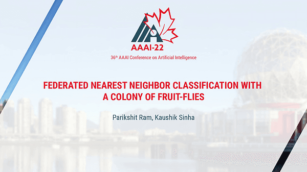 Federated Nearest Neighbor Classification with a Colony of Fruit-Flies