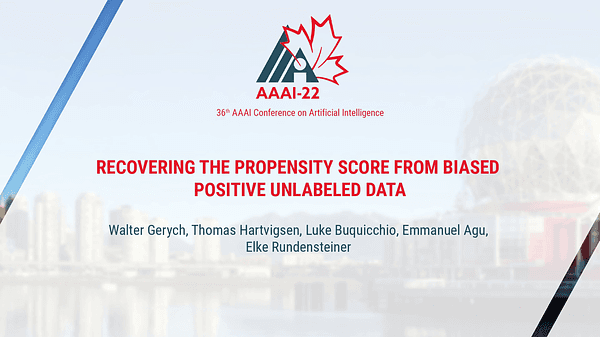 Recovering The Propensity Score From Biased Positive Unlabeled Data