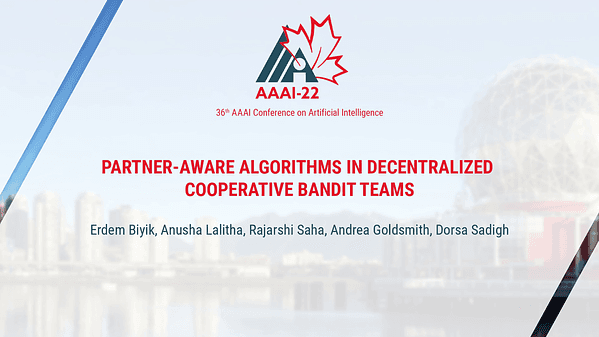 Partner-Aware Algorithms in Decentralized Cooperative Bandit Teams