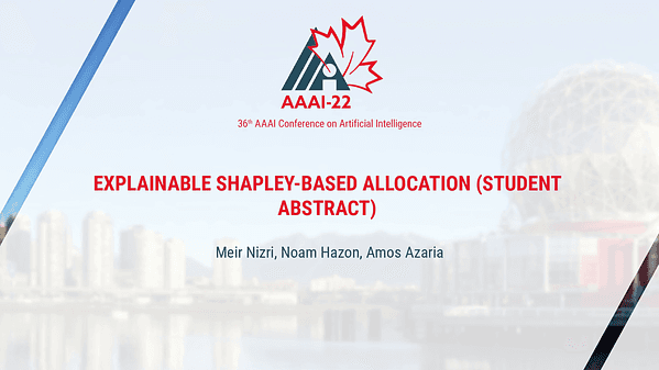 Explainable Shapley-Based Allocation (Student Abstract)