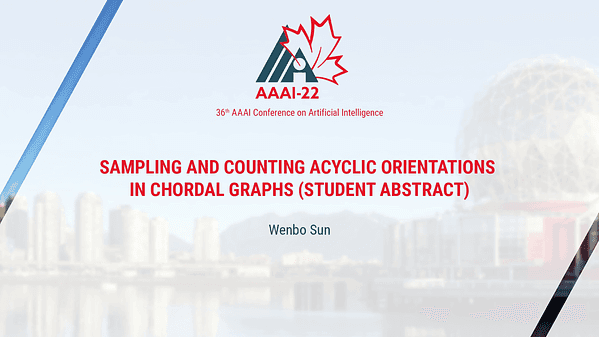 Sampling and Counting Acyclic Orientations in Chordal Graphs (Student Abstract)