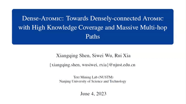 Dense-ATOMIC: Towards Densely-connected ATOMIC with High Knowledge Coverage and Massive Multi-hop Paths