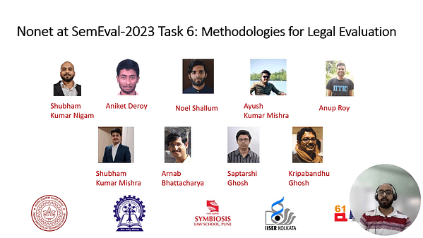 Nonet at SemEval-2023 Task 6: Methodologies for Legal Evaluation