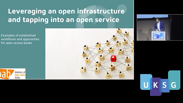 Leveraging an open infrastructure and tapping into an open service: examples of established workflows and approaches for open access books