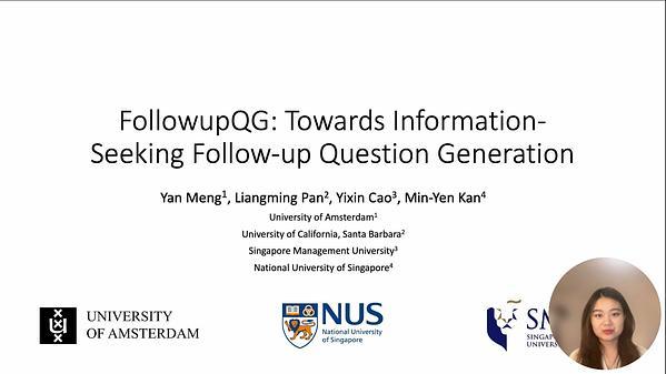 FollowupQG: Towards information-seeking follow-up question generation