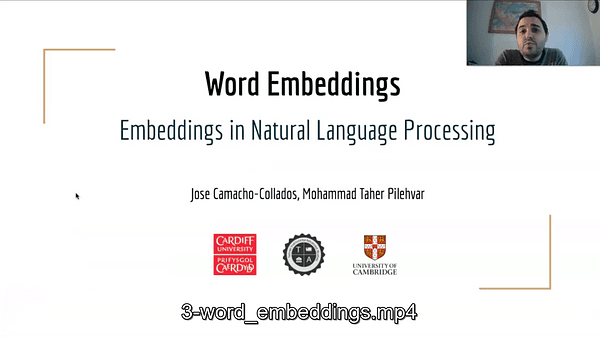 3. Word Embeddings