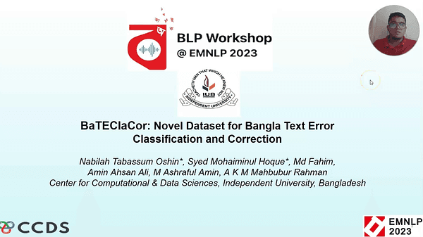 BaTEClaCor: A Novel Dataset for Bangla Text Error Classification and Correction