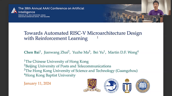 Towards Automated RISC-V Microarchitecture Design with Reinforcement Learning | VIDEO